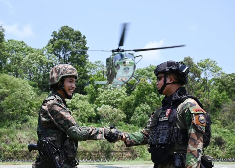 Multinational military exercise Pragati concludes in Meghalaya