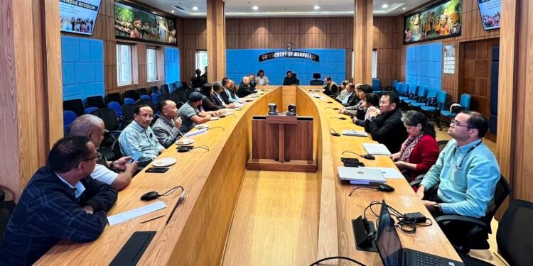 Meghalaya election chief meets parties for SIR