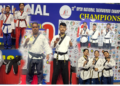 Osmond Sangma wins Gold in U-60 age group taekwondo
