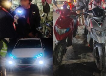 Scooty rider attempts to run over cop; Rs 1.5 lakh fines imposed from violators