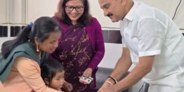 Union MoS visits South West Khasi Hills to review central schemes