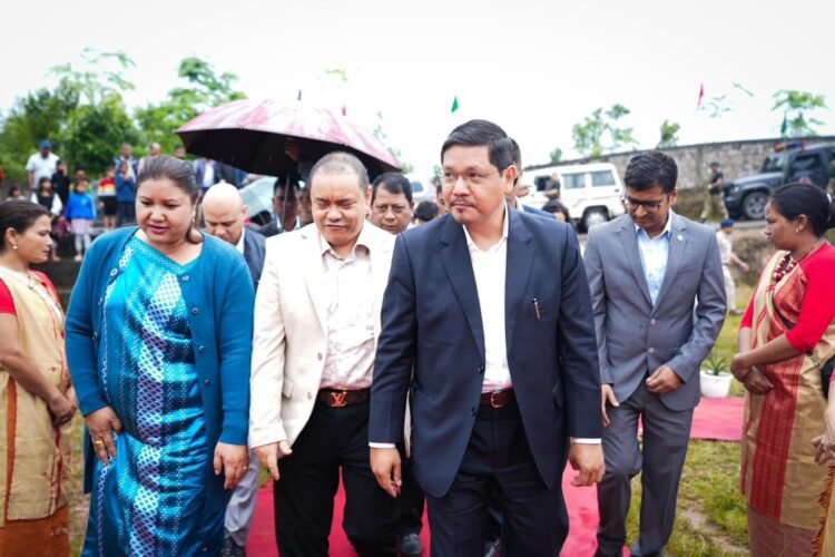 CM inaugurates road projects worth Rs 488 cr in East Jaintia hills
