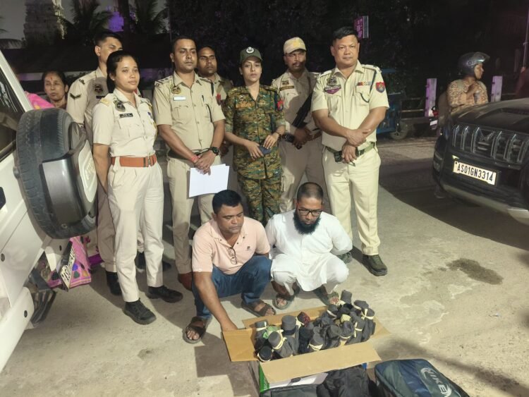 Two held with 26 geckos concealed in bamboo tubes in Guwahati