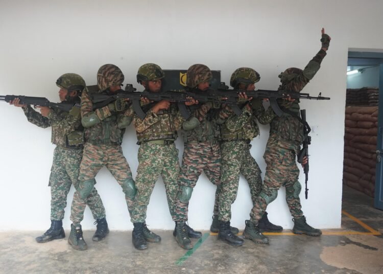 13 nations working on common security challenges at Umroi