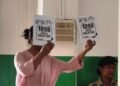 Students engaged with street plays on child protection law
