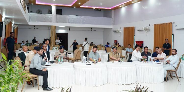 CM chairs joint meeting for development of police complex in Tura