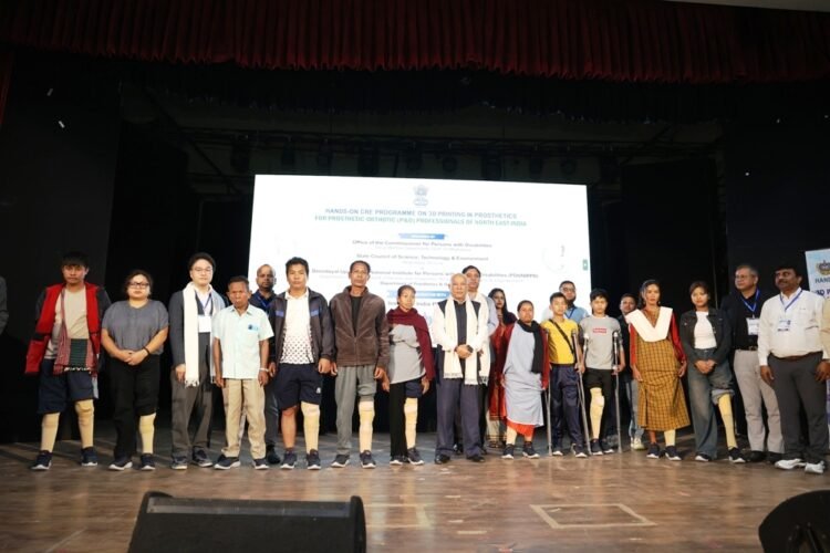 3D prosthetic training begins for NE professionals in Shillong