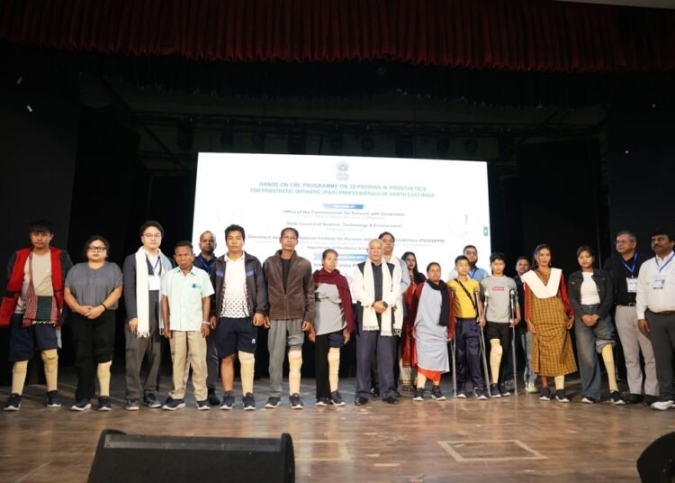 3D prosthetic training begins for NE professionals in Shillong