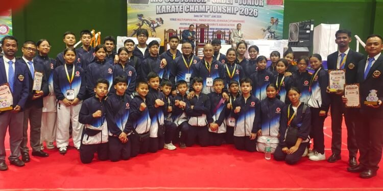 4 Meghalaya karatekas earn medals at national championship