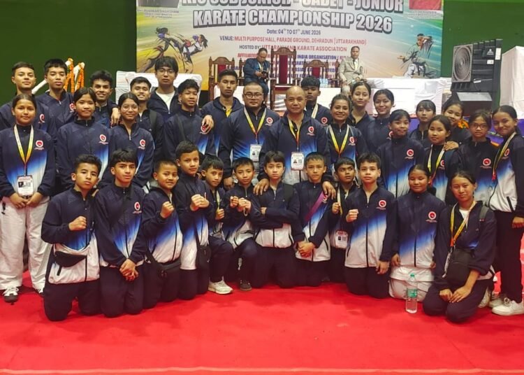 4 Meghalaya karatekas earn medals at national championship