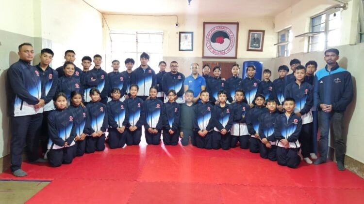 Meghalaya karatekas set off for National C’ship in Dehradun