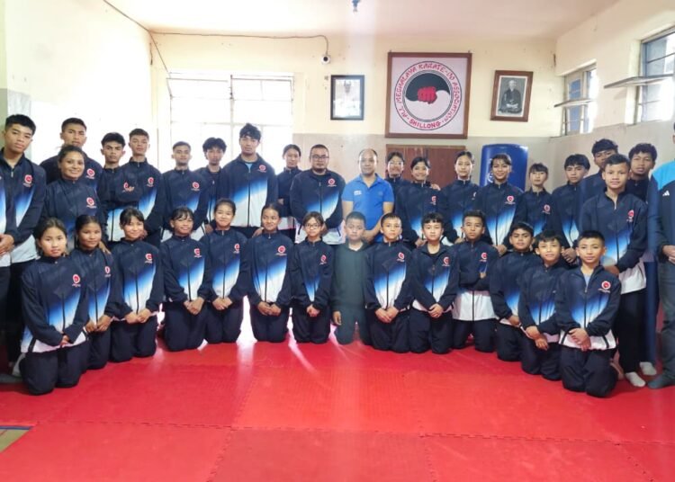 Meghalaya karatekas set off for National C’ship in Dehradun