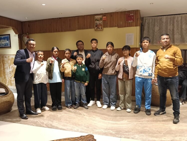 Kickboxing contingent departs for Indore tournament