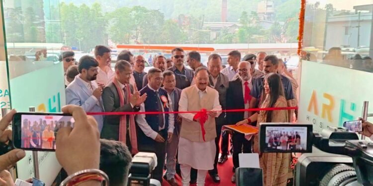 JP Nadda inaugurates ARHI Hospital in Jorabat