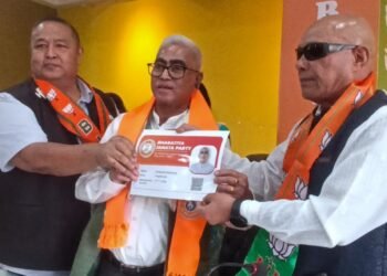 After stints in Cong & NPP, Mohendro Rapsang hops over to BJP