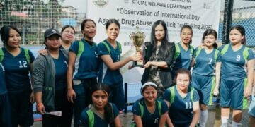 Anti-drugs football tournament held in Shillong