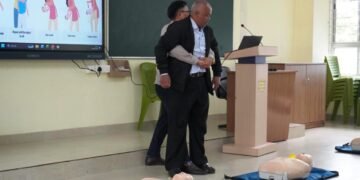 CPR & first aid training conducted in City