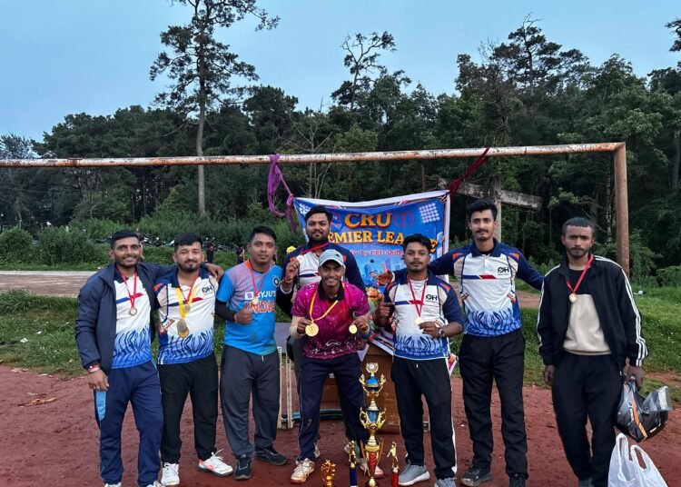 CRU Shillong holds cricket tournament