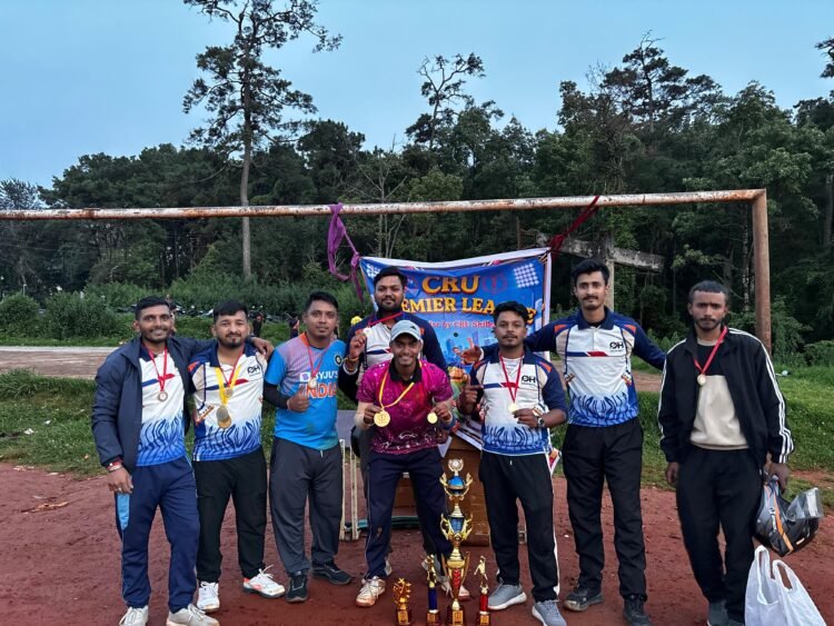 CRU Shillong holds cricket tournament