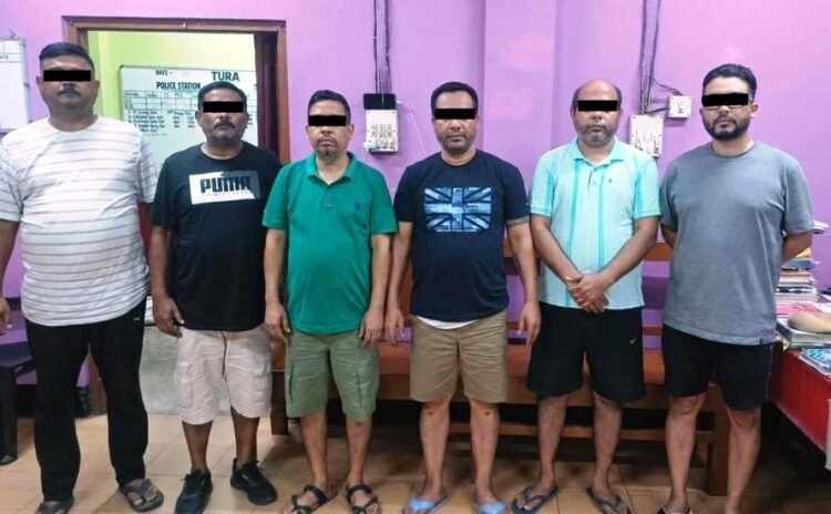 West Garo Hills police uncover inter-state cheating network, six held