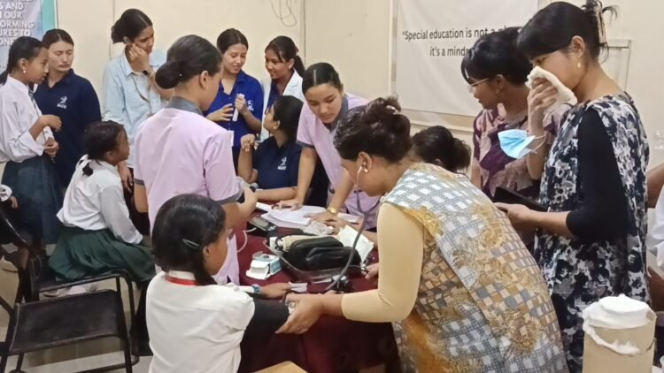 Mahatma Gandhi Uni holds free health camp & blood donation drive