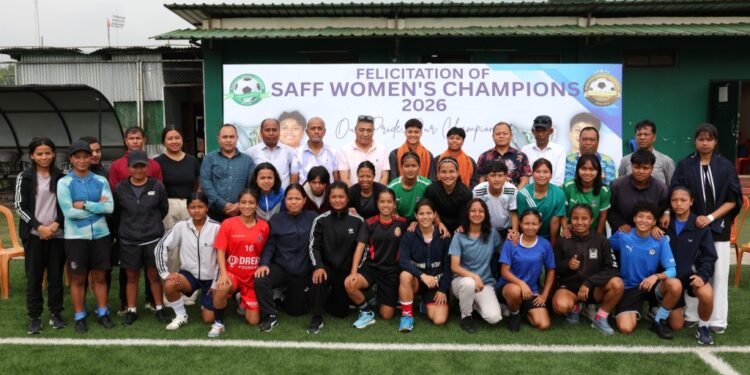 Heroes’ welcome MFA honours SAFF Women’s C’ship duo Sanfida & Ribansi