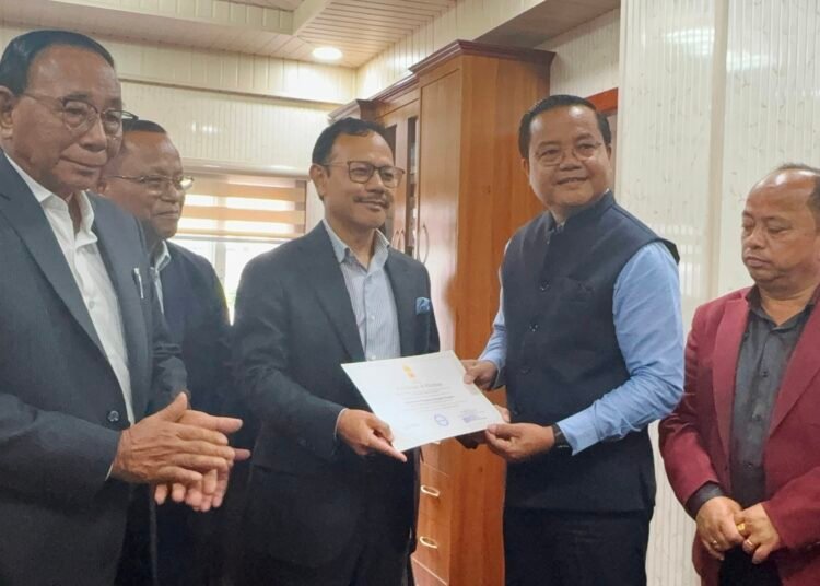 James Sangma elected unopposed to Rajya Sabha; outlines priorities