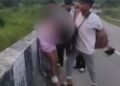 Man arrested after video of ex-wife assault goes viral