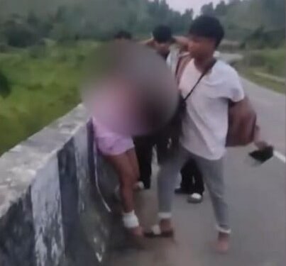 Man arrested after video of ex-wife assault goes viral