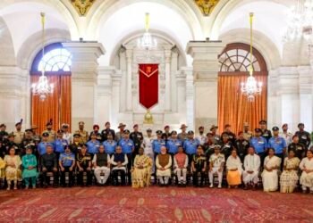 President Murmu confers 7 Kirti Chakras