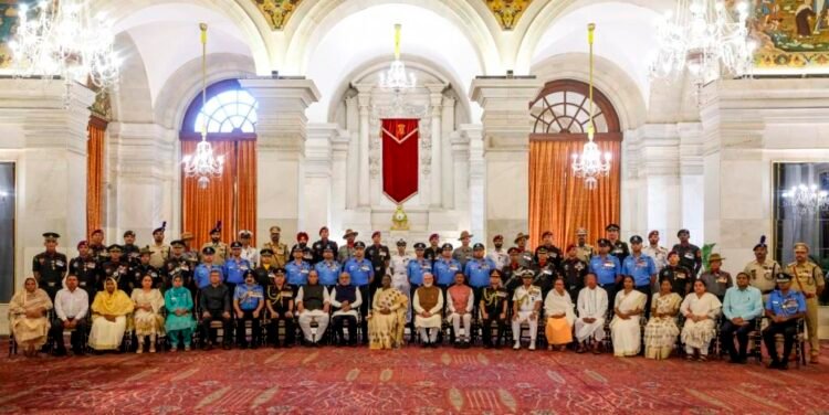 President Murmu confers 7 Kirti Chakras