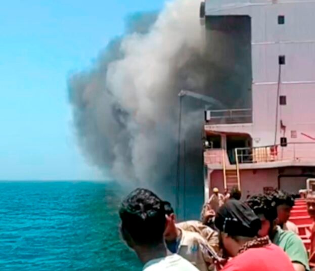 Commercial vessel attacked off Oman, 3 Indian crew missing