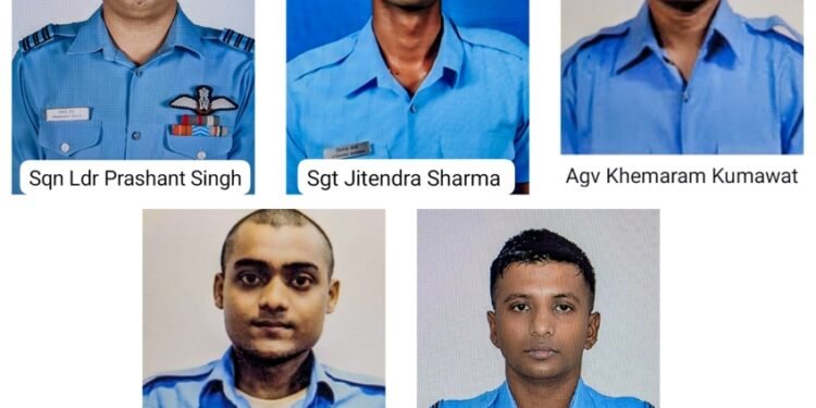 5 IAF personnel killed in crash-landing of AN 32 transport plane in Assam’s Jorhat