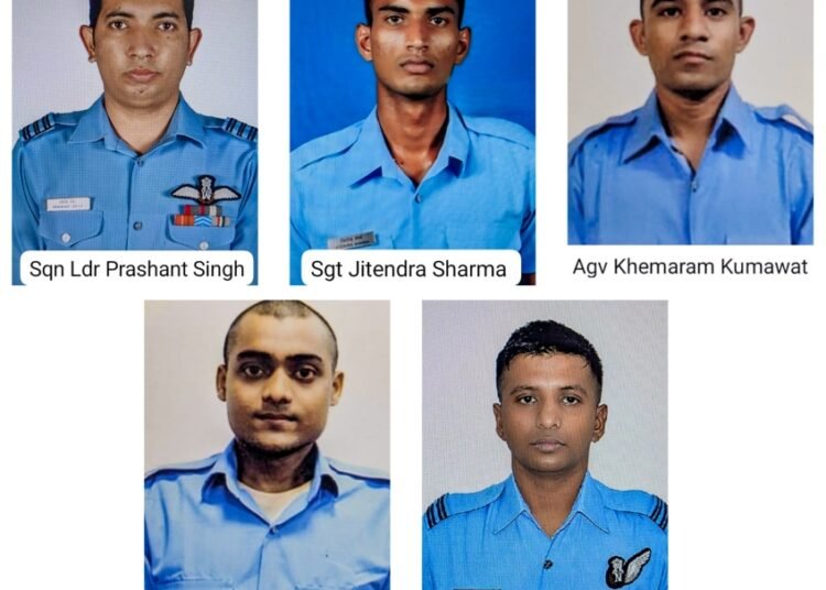 5 IAF personnel killed in crash-landing of AN 32 transport plane in Assam’s Jorhat