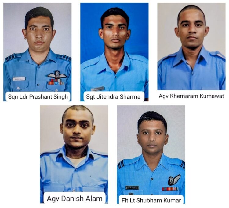 5 IAF personnel killed in crash-landing of AN 32 transport plane in Assam’s Jorhat