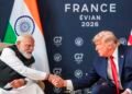 Trump praises Modi as ‘tough negotiator’ after talks on G7 sidelines