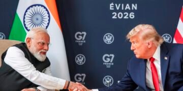 Trump praises Modi as ‘tough negotiator’ after talks on G7 sidelines
