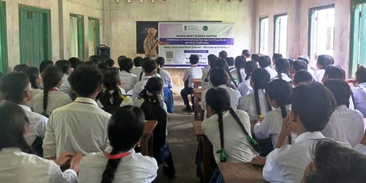 Ri Bhoi police engage with students for healthy, drug-free lives