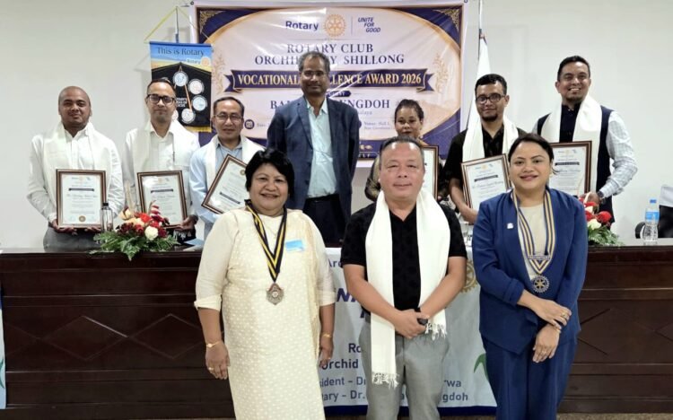 Rotary Club gives away vocational excellence award