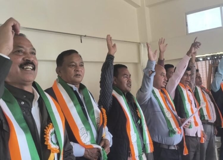 Pala begins Shillong by-poll campaign in Jaintia Hills