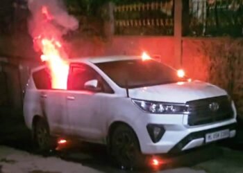 Vehicle arsons reported in City