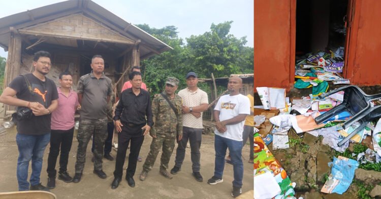 Elephants trash school, homes in SWKH