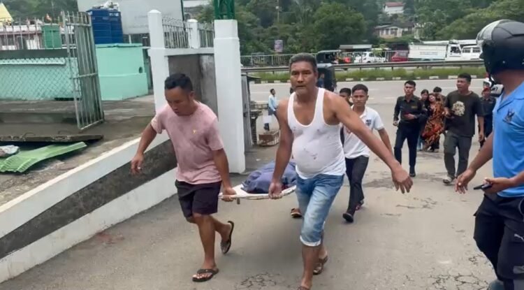 Youth killed, another critically injured after building slab collapses in Nongpoh