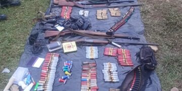 Security forces recover 36 firearms in Manipur’s Kangpokpi