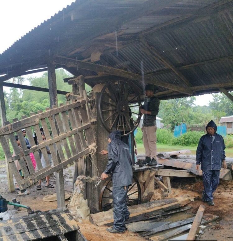 Illegal sawmills dismantled, machineries seized in West Garo Hills