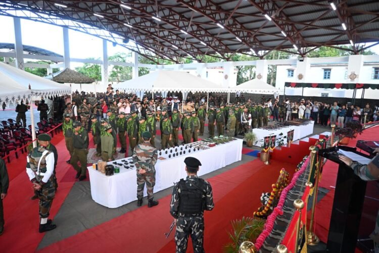 46 militants surrender in Manipur, CM says significant step towards lasting peace
