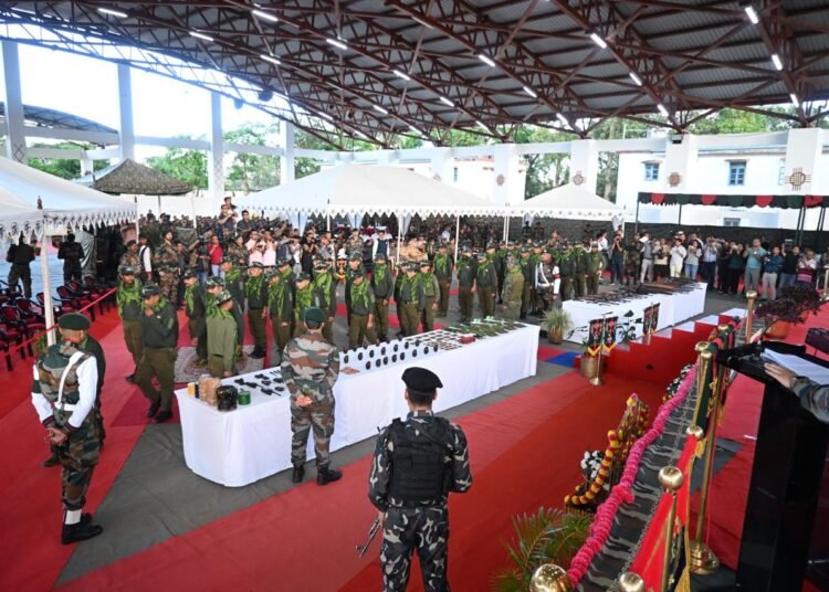 46 militants surrender in Manipur, CM says significant step towards lasting peace