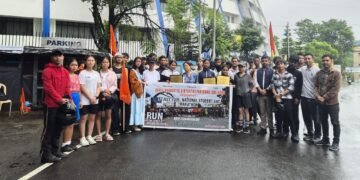 ABVP Shillong holds road race