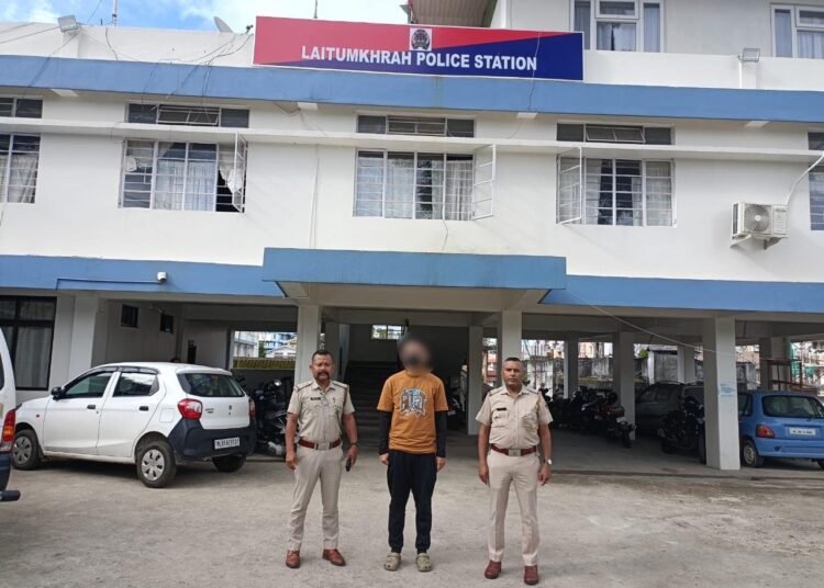 Accused in rape & sexploitation case surrenders before Meghalaya Police