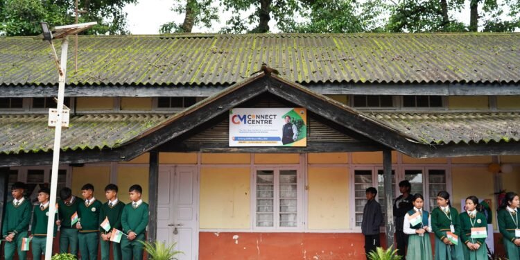 CM inaugurates CM Connect Centre, lays foundation for projects in Sohiong